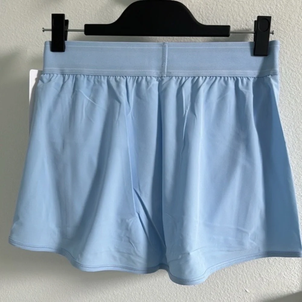 Alo Match Point Tennis Skirt in Seashell Blue Small